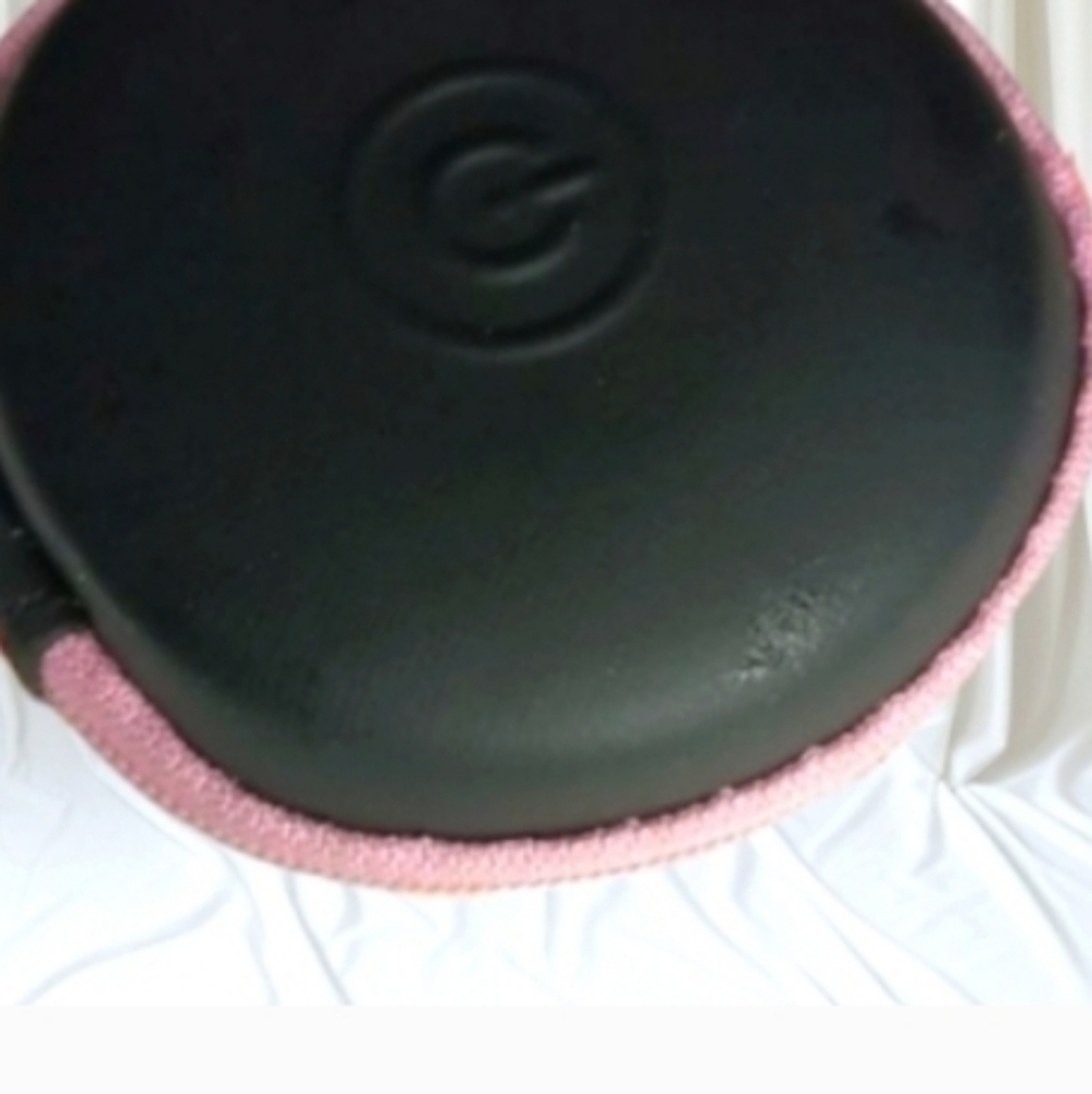 Mini Headphones Zipper Case Barbiecore Pink Trim Y2K - Picture 5 of 5